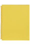 Marbig Refillable 20 Pocket Display Books#Colour_YELLOW
