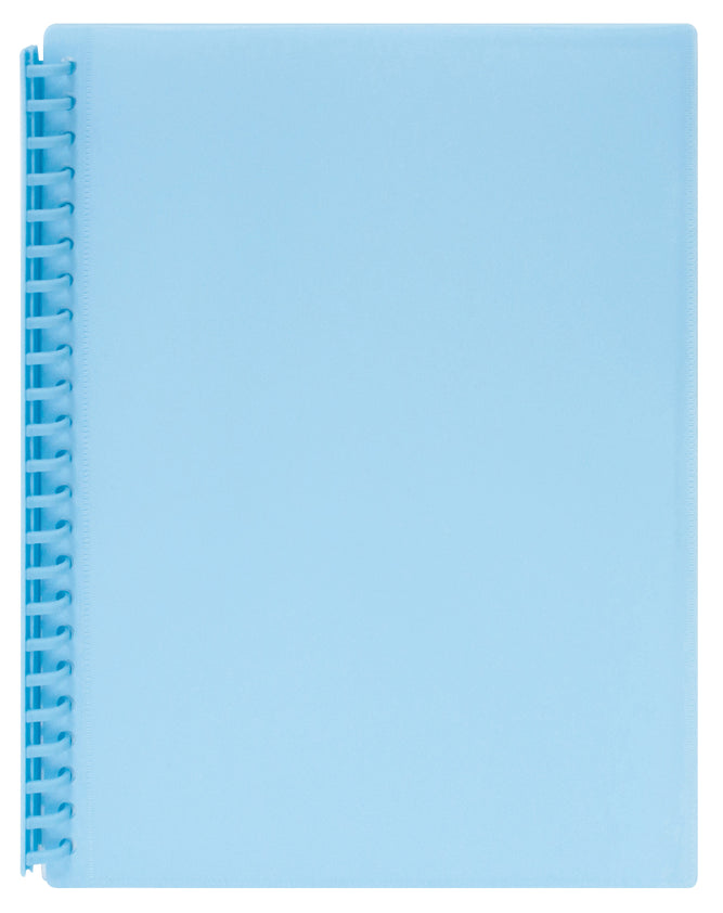 Marbig Clearview Refillable 20 Pocket Display Books Pack Of 12