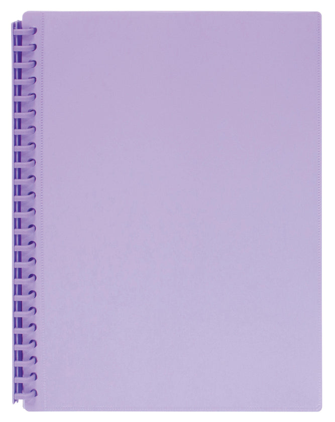 Marbig Clearview Refillable 20 Pocket Display Books Pack Of 12