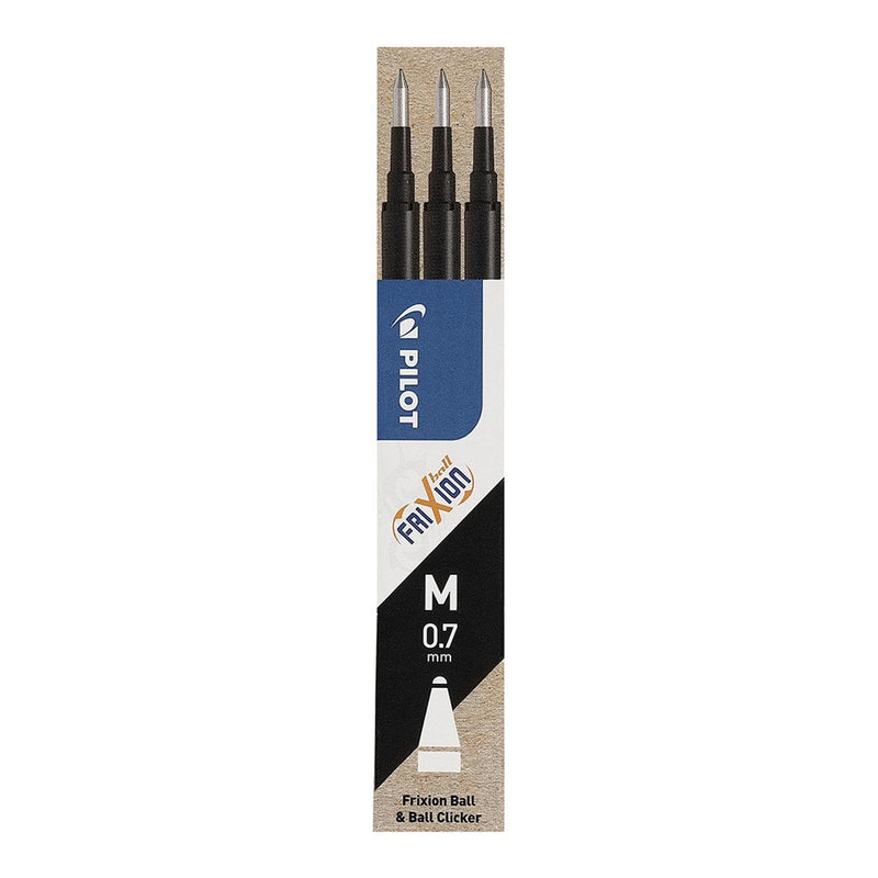 pilot frixion erasable FINE pen refill PACK OF 3