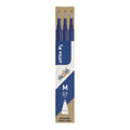 pilot frixion erasable FINE pen refill PACK OF 3#colour_BLUE