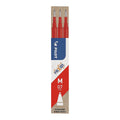 pilot frixion erasable FINE pen refill PACK OF 3#colour_RED