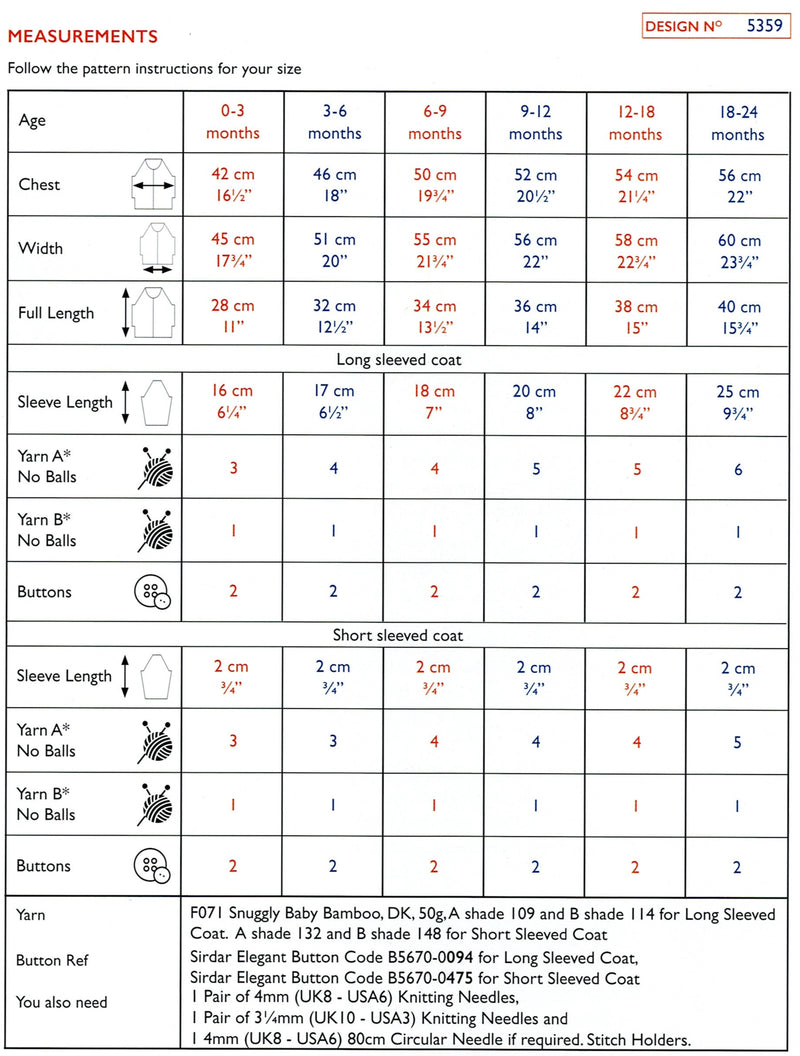 DMC Angel Bamboo Pattern Leaflet - Girls Tunics