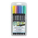 Lyra Aqua Dual Brush Markers Pastel Tones Set of 6