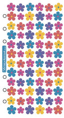 American Crafts Sticko Mini Flowers 72 Piece Sticker Pack