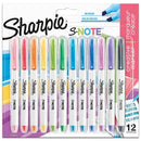 Sharpie S-Note Chisel Tip Creative Markers Set of 12