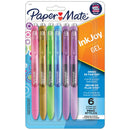 Paper Mate InkJoy 0.7MM Gel Pens Pack of 6 Pastel