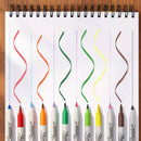 Sharpie Brush Twin Permanent Markers Set of 12