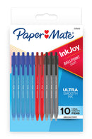 Paper Mate InkJoy 100RT Retractable 1.0MM Ballpoint Pens Pack of 10 Business