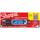 Sharpie Creative Brush Tip Water-Based Acrylic Markers Set of 2
