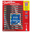 Sharpie Creative Brush Tip Water-Based Acrylic Markers Set of 12