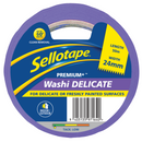 Sellotape Washi Premium+ Delicate 24mm x 50m 6 PACK
