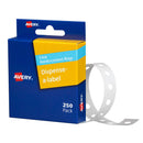 Avery Ring Reinforcers Clear 250 Pack 