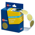 Avery Label Dispenser Rose Gold Round 24mm 250 Pack#Colour_GOLD