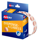 Avery Label Dispenser Rose Gold Round 14mm Pack of 500