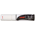 Uni Chalk Marker 8.0mm Chisel Tip PWE-8K#Colour_WHITE