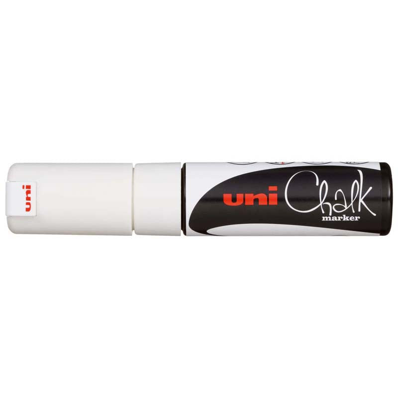 Uni Chalk Marker 8.0mm Chisel Tip PWE-8K