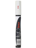 Uni Chalk Marker 1.8-2.5mm Bullet Tip#colour_WHITE