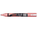 Uni Chalk Marker 1.8-2.5mm Bullet Tip Metallic PWE-5M#Colour_RED