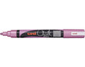 Uni Chalk Marker 1.8-2.5mm Bullet Tip Metallic PWE-5M#Colour_PINK
