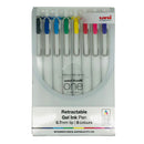 Uni One 0.7mm Gel Ink Rollerball Pens Assorted Pack of 8