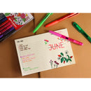 Uni Signo RT1 0.7mm Retractable Pens Floral Pack of 12