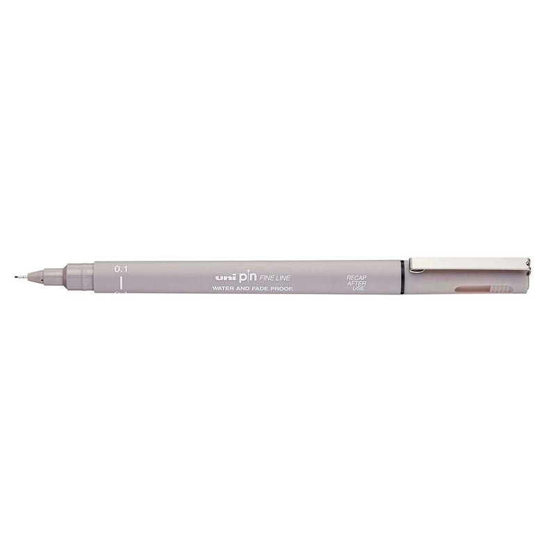 Uni Pin Permanent Light Grey Fineliners