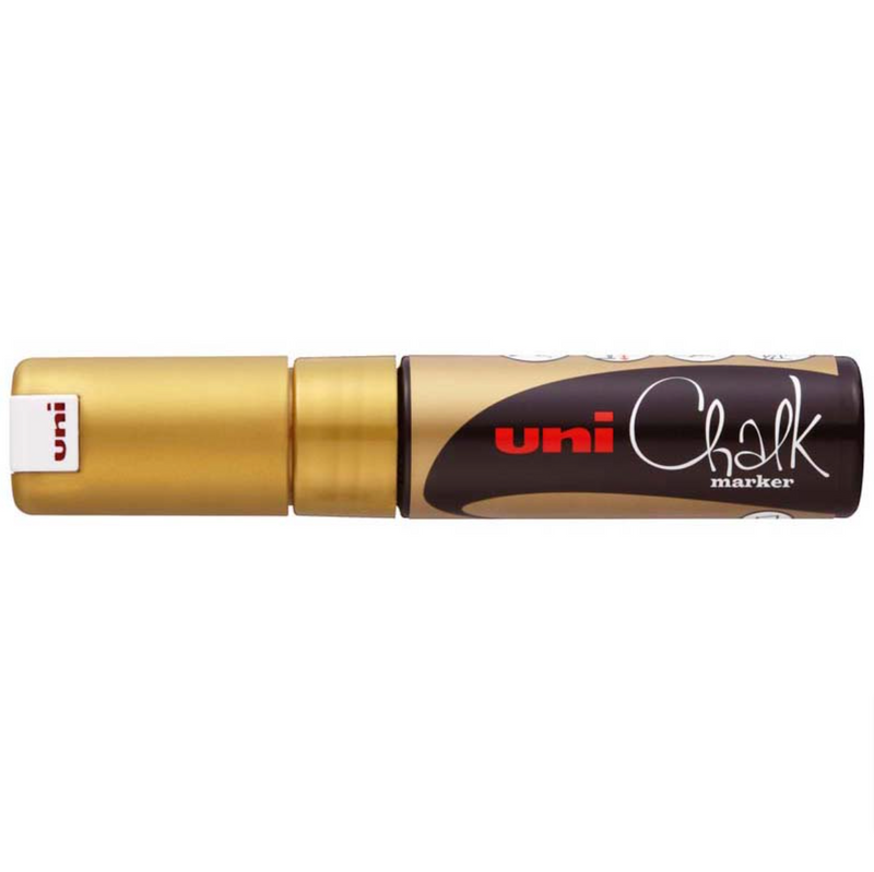 Uni Chalk Marker 8.0mm Chisel Tip PWE-8K