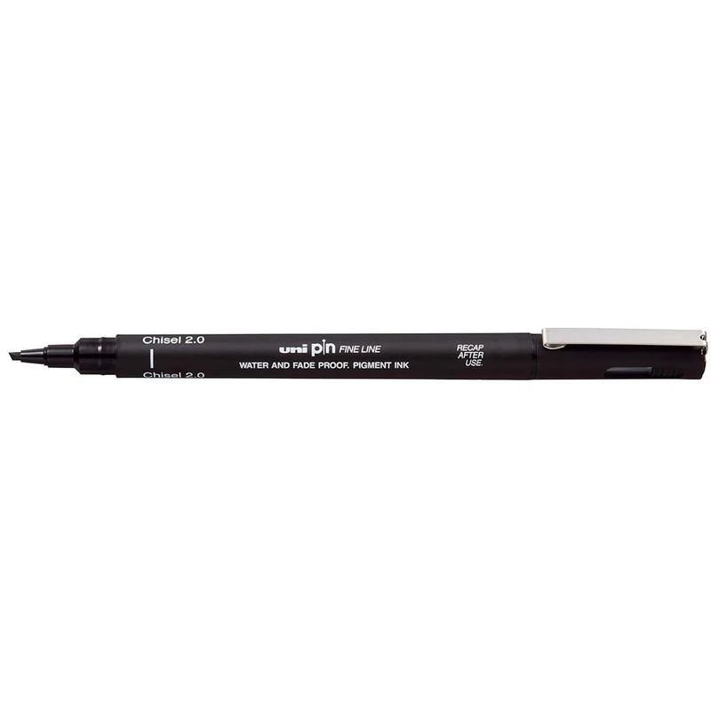 Uni Pin Permanent Black Fineliners