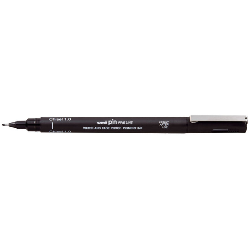 Uni Pin Permanent Black Fineliners
