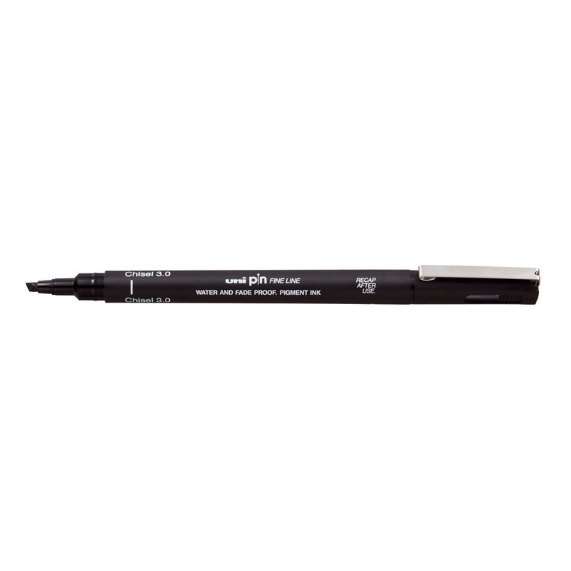 Uni Pin Permanent Black Fineliners