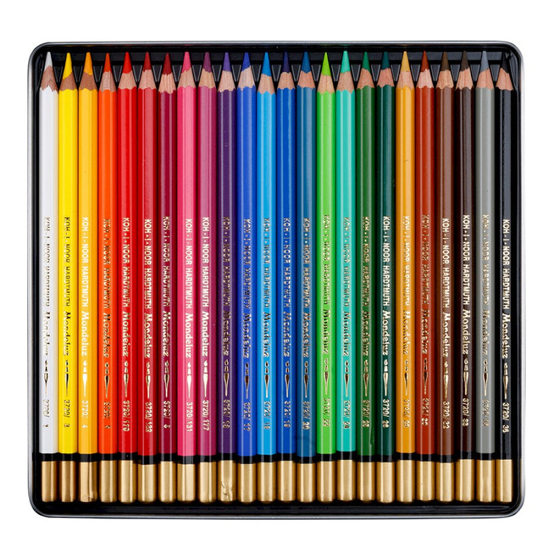 Koh-I-Noor Mondeluz Colouring Pencil Tin of 