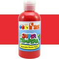 Fas Super Tempera Washable Poster Paints 250ml#Colour_BRILLIANT RED