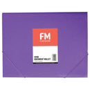 FM Vivid Purple Passion A4 Document Wallet