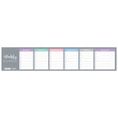 Ledah Pastels 60 Sheets Undated Weekly Keyboard Planner Pad