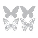 Sizzix by Tim Holtz Mini Detailed Butterflies Thinlits Dies 4 Pieces