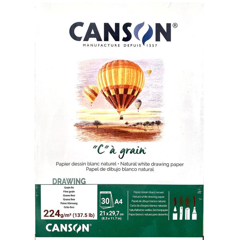 Canson "C" à grain 224gsm 30 Sheet Pads