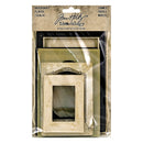 Tim Holtz Idea-Ology Baseboard Frames 8 Pieces