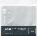American Crafts 6" x 6" 1 Pocket Page Protectors Pack of 10