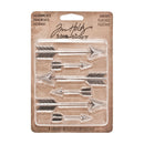 Tim Holtz Idea-Ology Arrow Adornments 6 Pieces