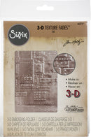 Sizzix by Tim Holtz 3D Texture Fades Foundry Embossing Folder