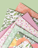 DCWV 12" x 12" Double-Sided Wildflowers Gold Foil 36 Sheets Cardstock Stack