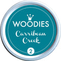 Colop Woodies Stamp Pad 38mm#Colour_CARRIBEAN CREEK