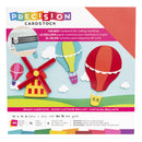 American Crafts 12" x 12" Textured 60 Sheets Bright Precision Cardstock