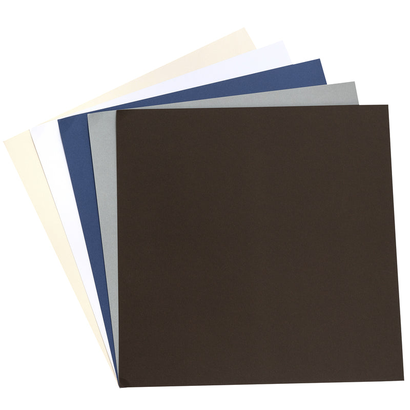 American Crafts 12" x 12" Smooth 60 Sheets Neutral Precision Cardstock