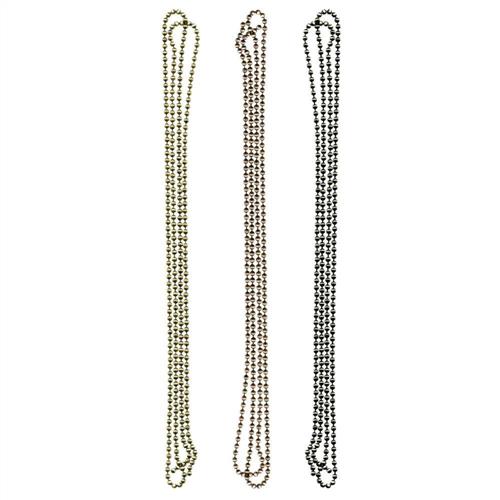 Tim Holtz Idea-Ology 36" Ball Chains 3 Pieces