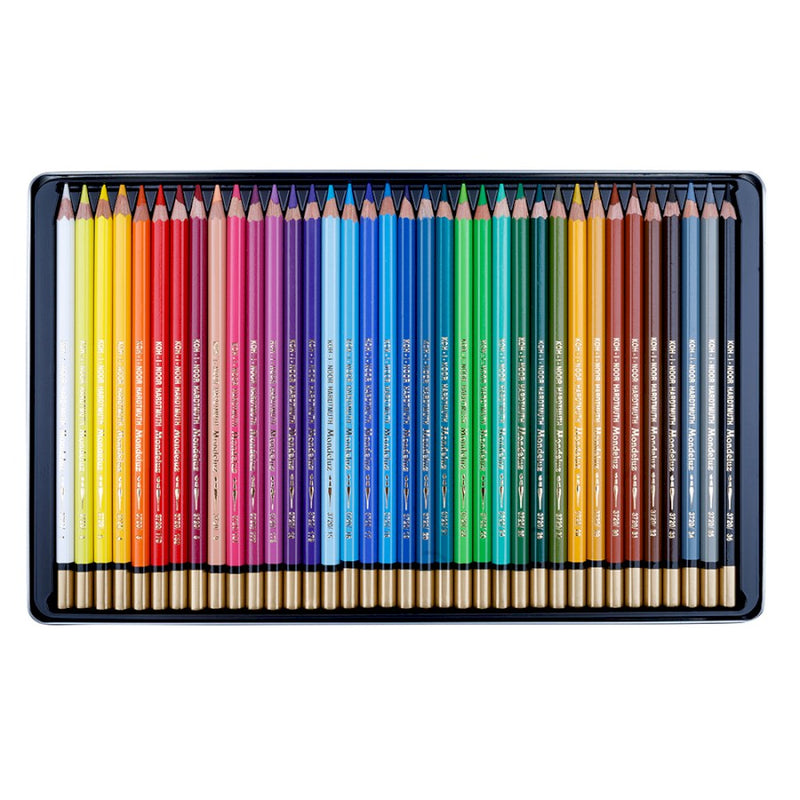 Koh-I-Noor Mondeluz Colouring Pencil Tin of 36
