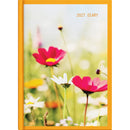 Collins A61 Day to Page Floral Orange 2027 Diary