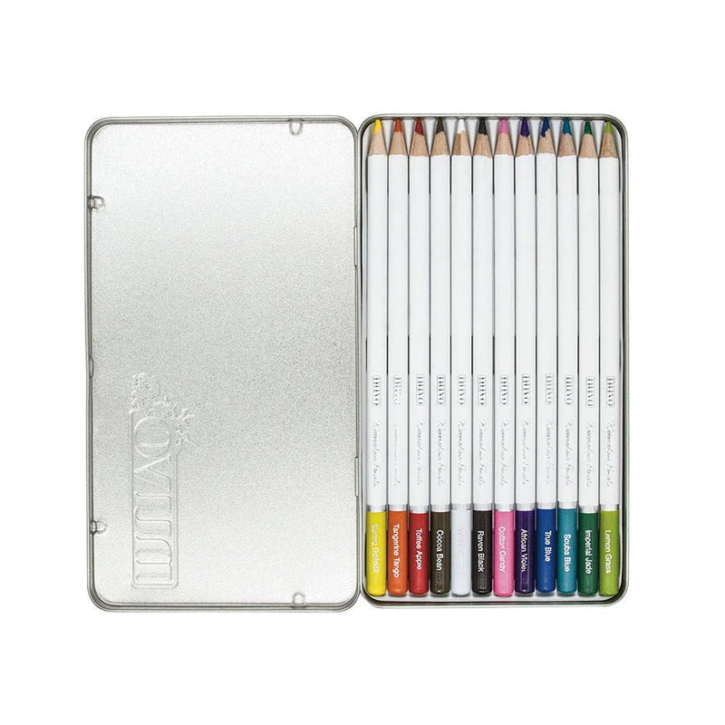 Nuvo Brilliantly Vibrant Watercolour Pencils Set of 12
