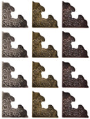 Tim Holtz Idea-Ology Metal Ornate Corners 12 Pieces